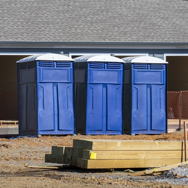 are there any restrictions on what items can be disposed of in the portable toilets in Morton